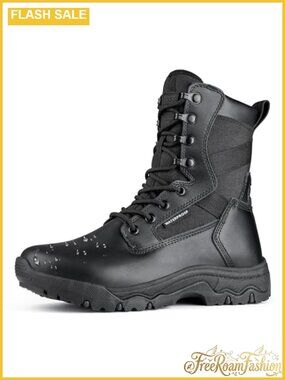Women's Tactical Boots 8 Inch Lightweight Waterproof Combat Work Boot